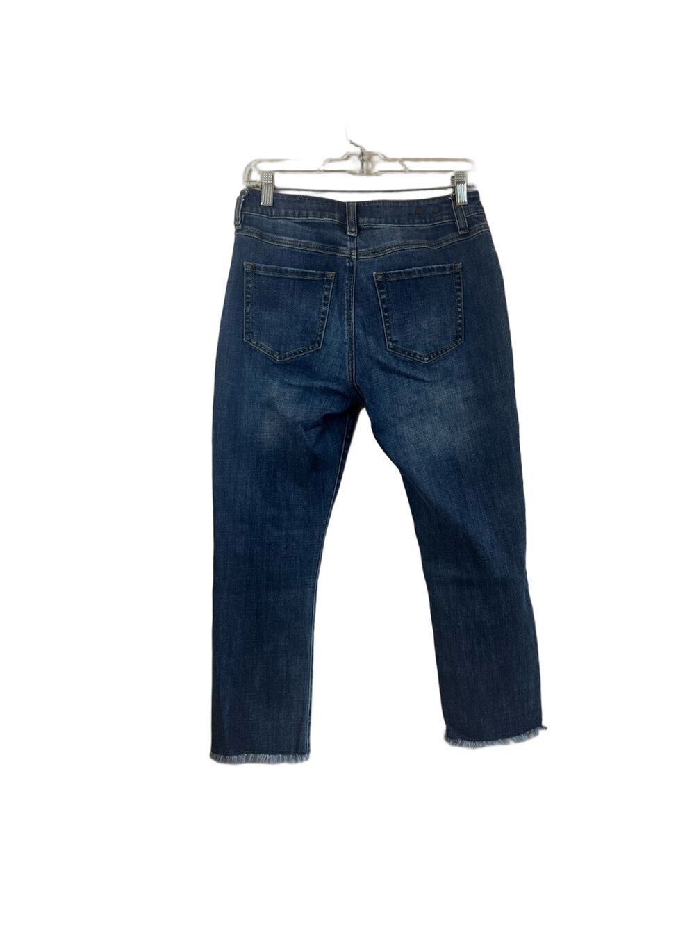 CABI ‘Cropped High Straight’ Raw Hem Denim - Picture 12 of 14